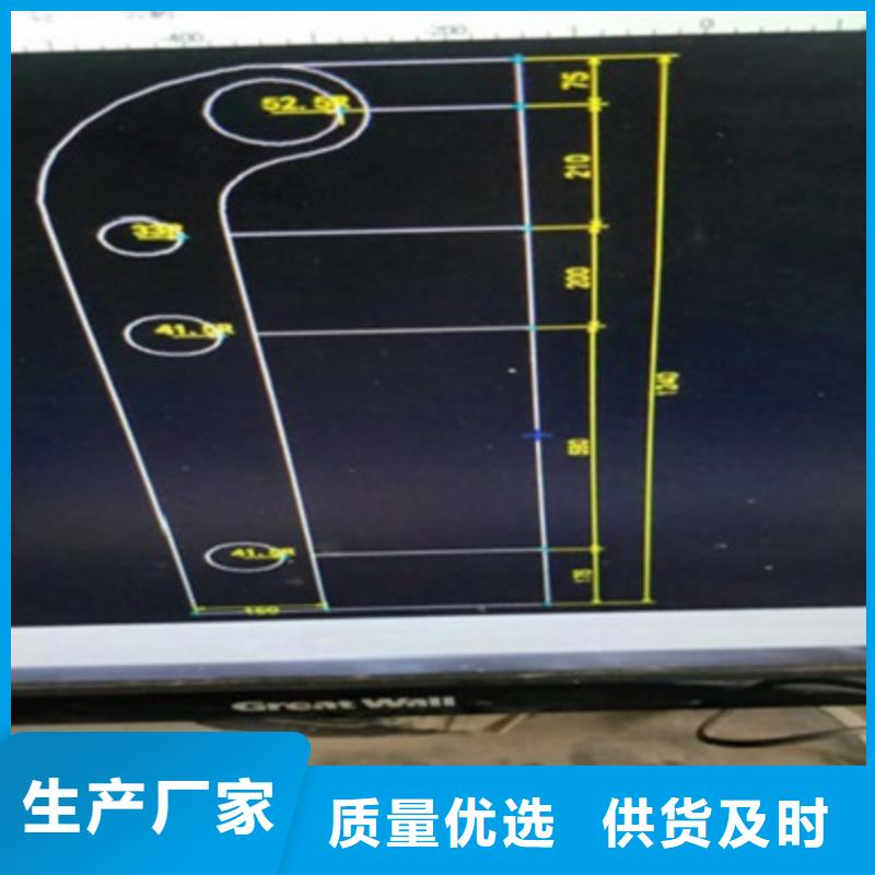 防撞桥梁栏杆201不锈钢复合管厂家经验丰富当地厂家值得信赖