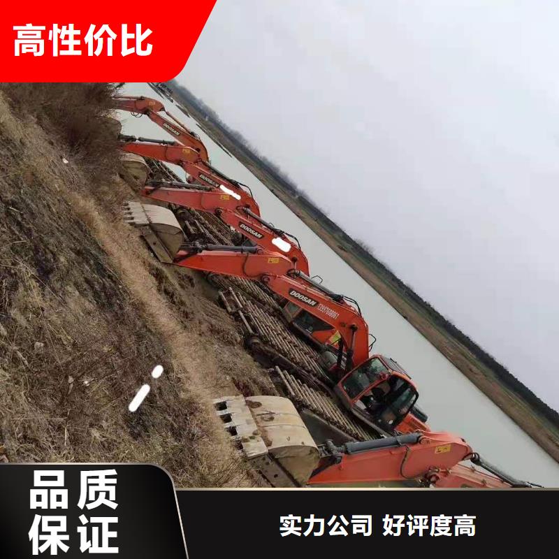 发货及时的水中挖机出租基地一站搞定