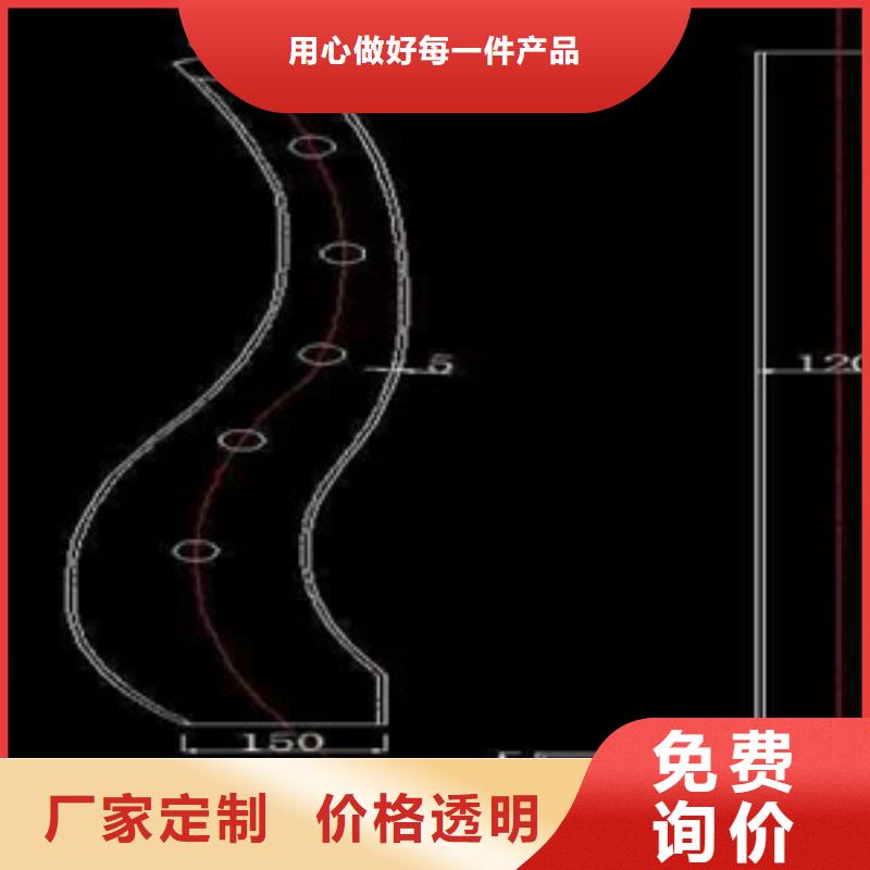 桥梁护栏立柱,不锈钢复合管桥梁护栏厂家诚信为本精工打造