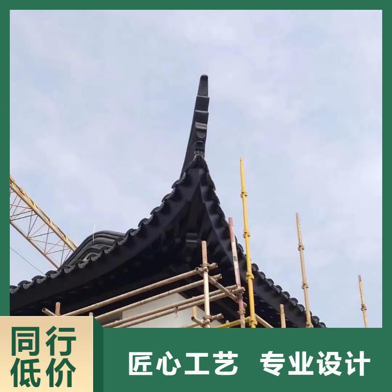 铝代木古建六角亭设计支持拿样