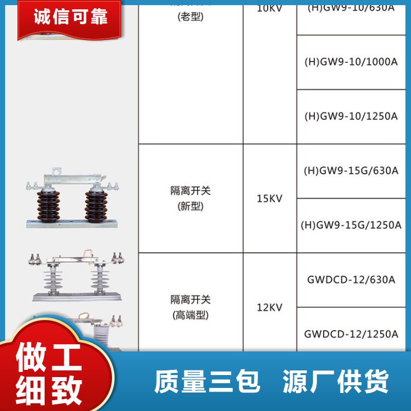 【单极隔离开关】GW9-15KV/200A{当地}品牌