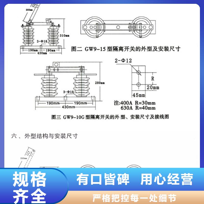 【】品牌：羿振GW9-10KV/630生产加工