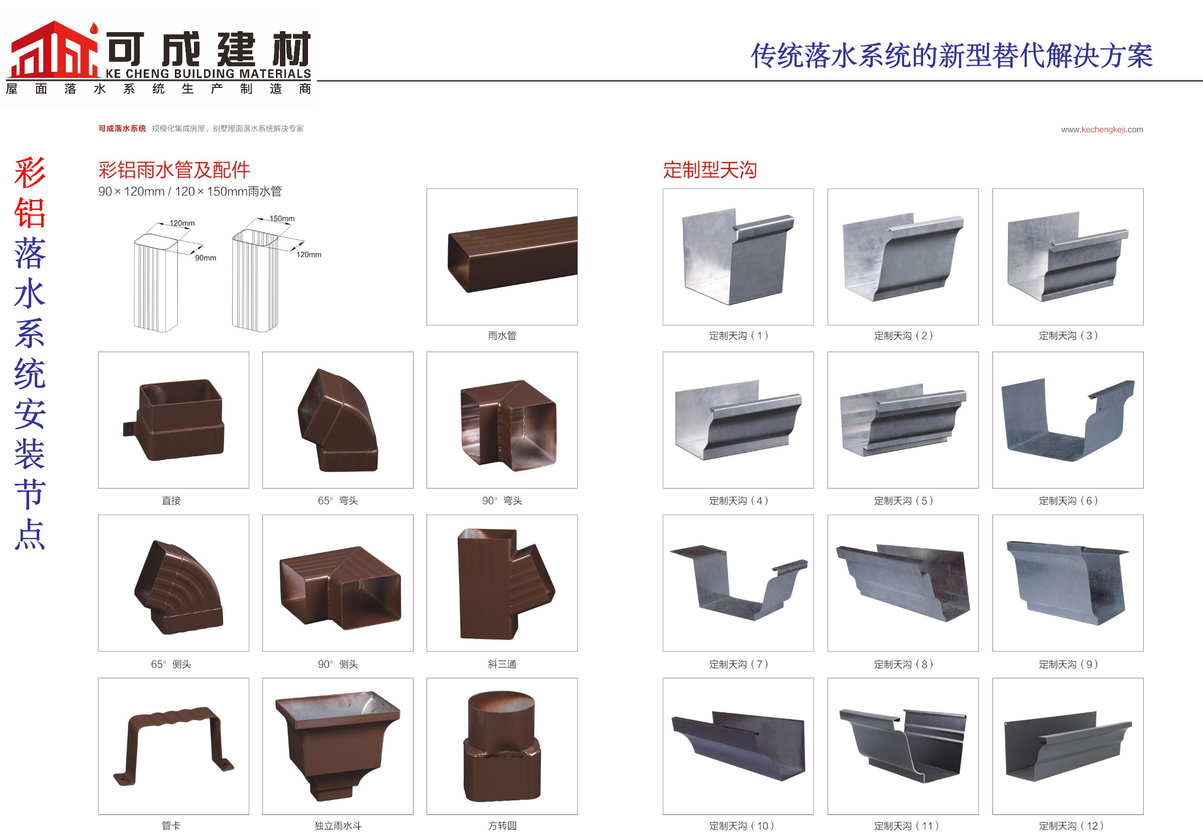 别墅成品接水槽价格