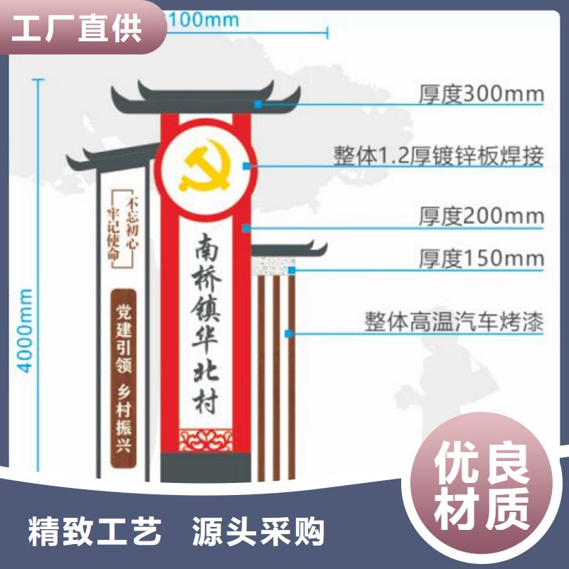 新款户外美丽乡村标识牌全国发货标准工艺