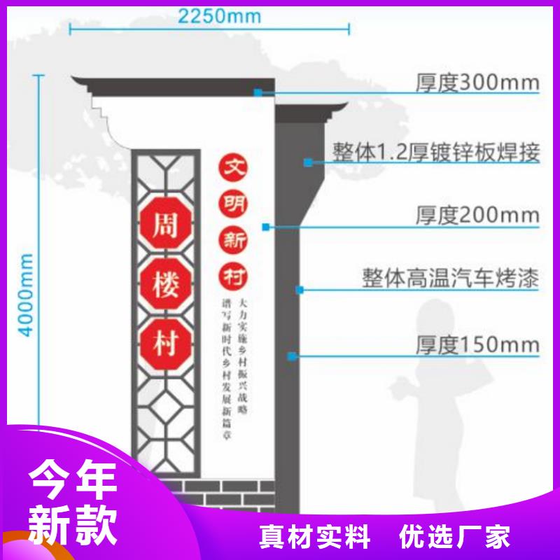 城乡美丽乡村标牌畅销全国品类齐全